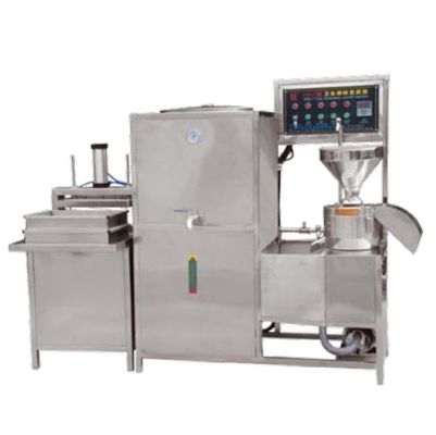 Máquina de fazer tofu de 2000x1050x1500mm com função automática de curva de leite de soja