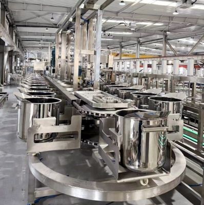 Embalagem padrão Equipamento de processamento de tofu para produção contínua sem tripulação