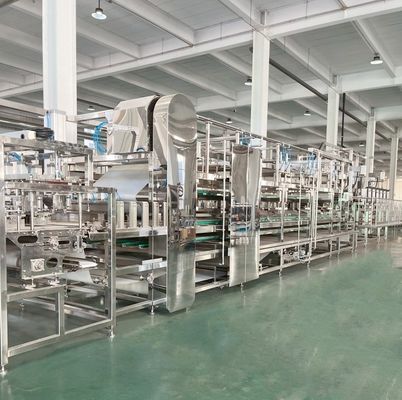 Embalagem padrão Equipamento de processamento de tofu para produção contínua sem tripulação