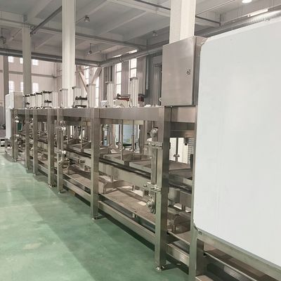 Embalagem padrão Equipamento de processamento de tofu para produção contínua sem tripulação