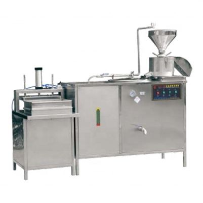 Máquina de fabricação de tofu de alta produtividade para produção instantânea de curcuma de feijão em minutos