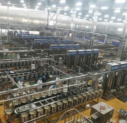 Máquina de processamento de produtos de feijão totalmente automática para linha de produção comercial de tofu