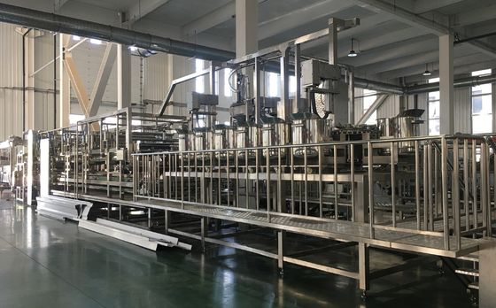 Máquina de processamento de produtos de feijão totalmente automática para linha de produção comercial de tofu