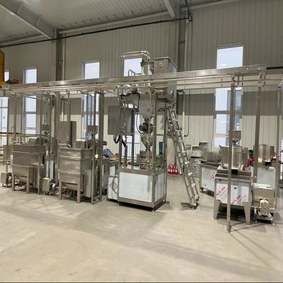 Sistema de moagem de leite de soja de alta velocidade para eficiência de fabricação de lojas de vestuário