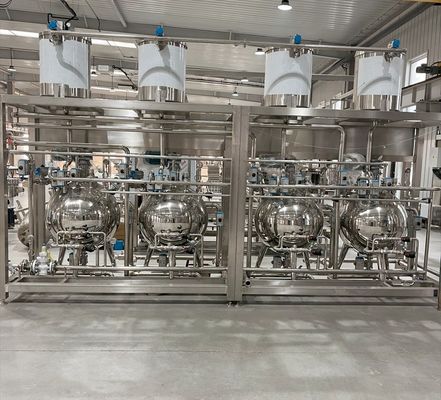 Modernização para uma máquina de cozinha automática de leite de soja em grande escala para produção de 300 kg de tofu
