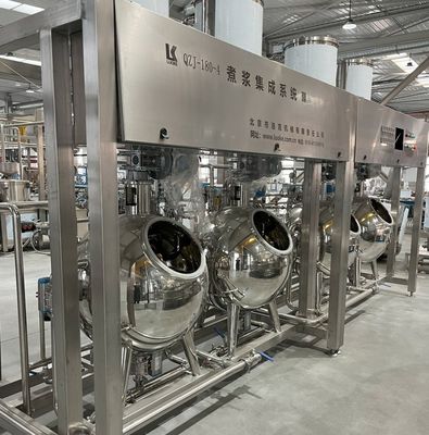 Modernização para uma máquina de cozinha automática de leite de soja em grande escala para produção de 300 kg de tofu