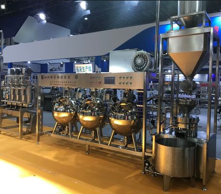 Modernização para uma máquina de cozinha automática de leite de soja em grande escala para produção de 300 kg de tofu