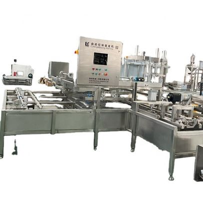 Máquina automática de cortar e encasar feijão para produção de tofu