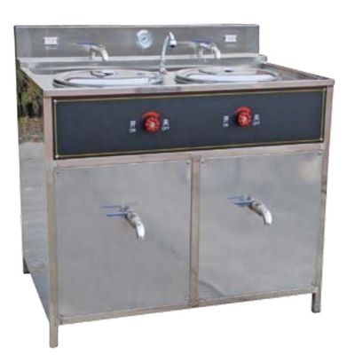 1150*1000*1170mm Máquina avançada de aquecimento de leite de soja de barril duplo Máquina de tofu de leite de soja
