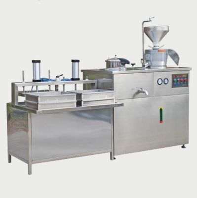 Máquina automática de fabricação de tofu de alta produtividade para lojas de bebidas alimentares