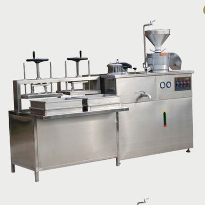 Máquina automática de fabricação de tofu de alta produtividade para lojas de bebidas alimentares