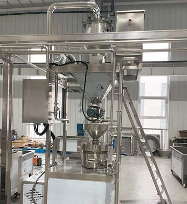 Máquina de produção de leite de soja de aço inoxidável de 15 kW para moagem e fabricação automática de leite de soja