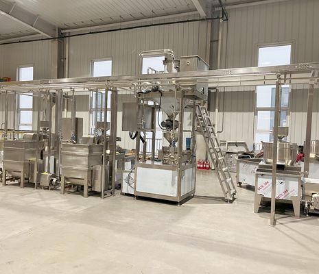 Máquina de produção de leite de soja de aço inoxidável de 15 kW para moagem e fabricação automática de leite de soja