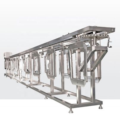 Máquina de transporte para a transformação de caixas/caixas de feijão