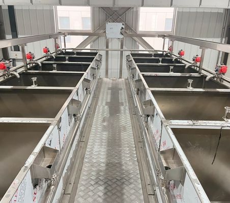 Tanque automático de leite de soja para linha de produção de tofu industrial