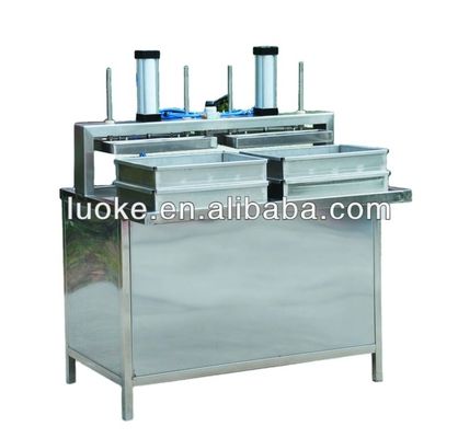 Máquina de prensagem pneumática de feijão de casca de tofu Prensadora para processamento Tipos de feijão