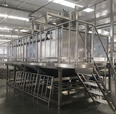 200 kg de capacidade de absorvedor de vazio de soja para linha de fabricação de leite de soja