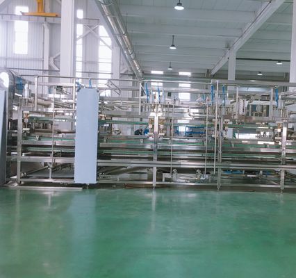 Alta produtividade LUOKE European CE Máquina de tofu totalmente automática Sem molde Nenhum tecido