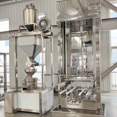 Máquina automática de moagem de leite de soja de aço inoxidável para textura lisa