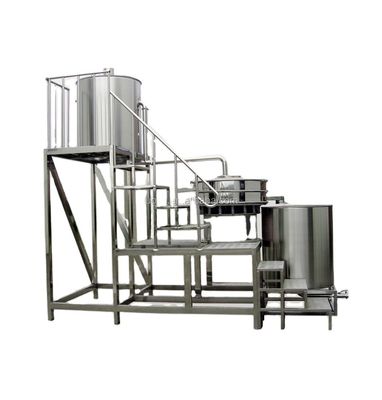 Suporte Técnico em vídeo Tesoura de vibração para linha de produção de leite de soja/suco multifuncional