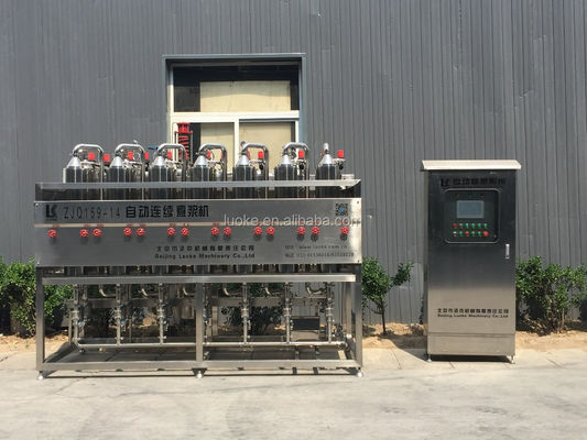 Máquina de cozinha automática de aquecimento de leite de soja/leite de soja com capacidade de 1000-5000L/H